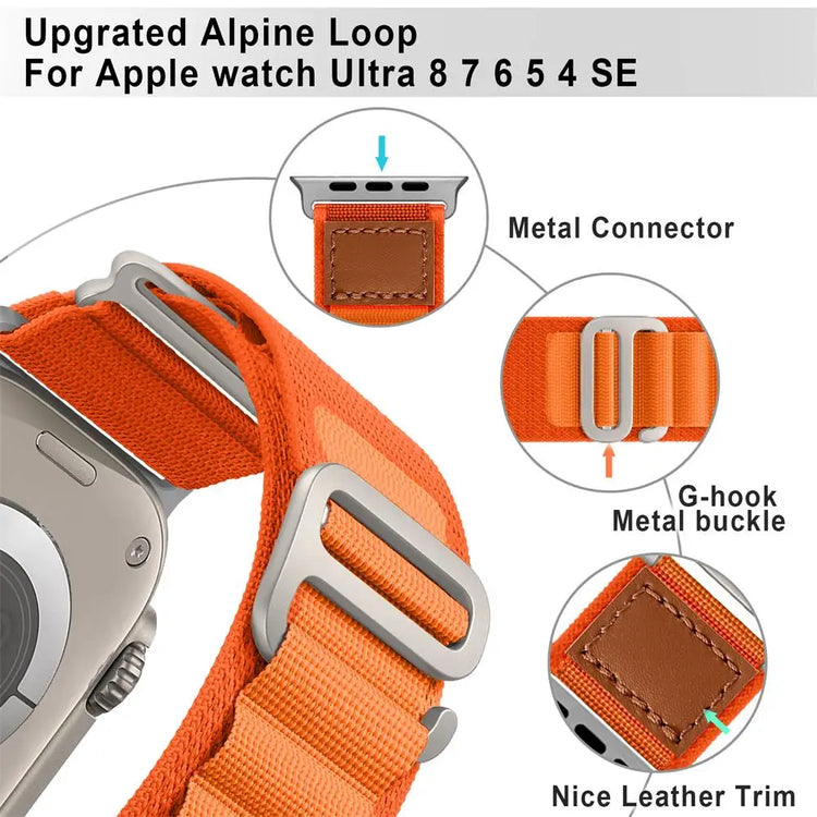 Apple Watch - Nylon Alpiner Armband