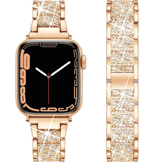 Apple Watch Armband - Edelstahl Shine Armband