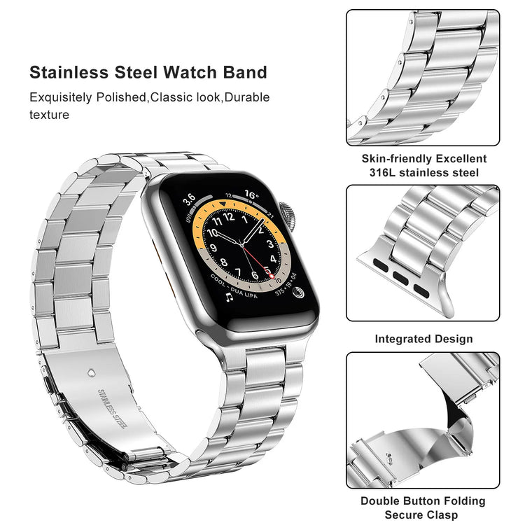Apple Watch - Edelstahl Armband Fuego