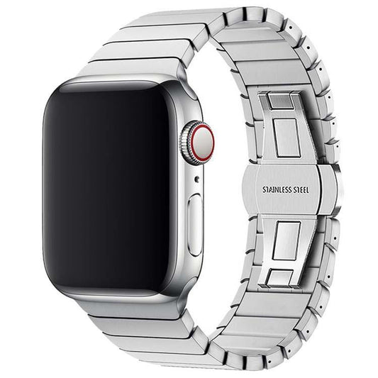 Apple Watch - Premium Edelstahl Armband - Silber - CITYCASE